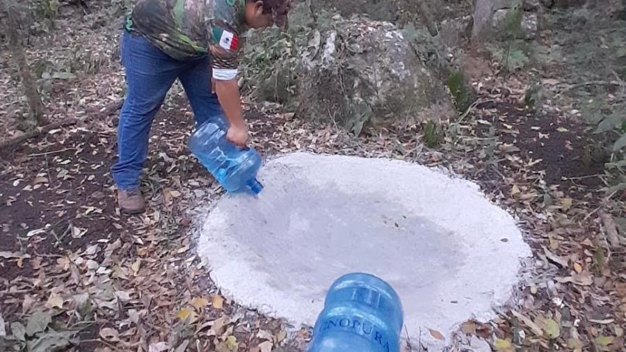 Fortalece Comisión de Parques instalación de bebederos en zonas serranas