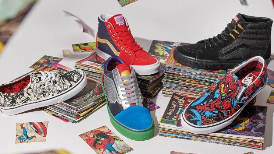 Vans presenta colección de Marvel
