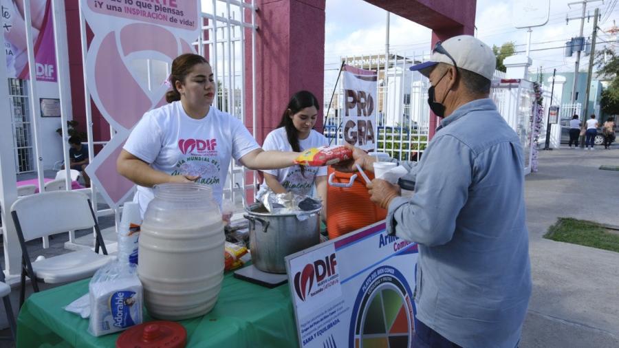 Celebra DIF día mundial de la alimentación 