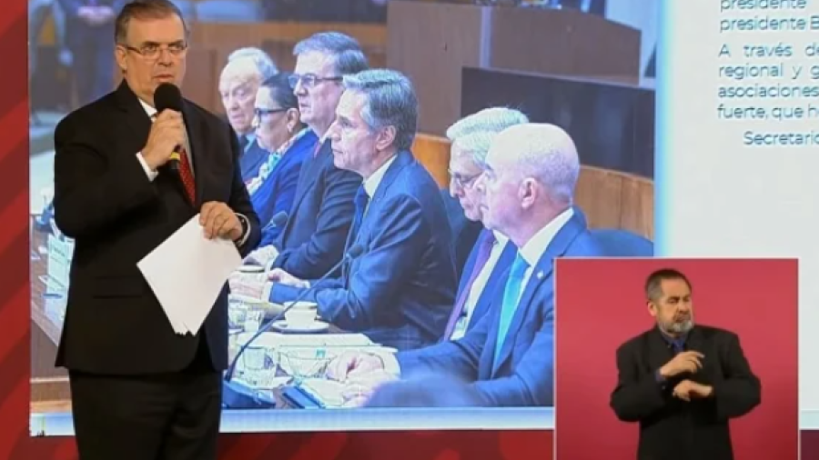 Trazan México y EU plan para reducir tráfico de armas y mayor control en paso de fentanilo: Ebrard