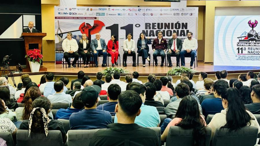 Inauguran en Tampico reunión nacional de las Secretarías Ejecutivas de los Sistemas Anticorrupción