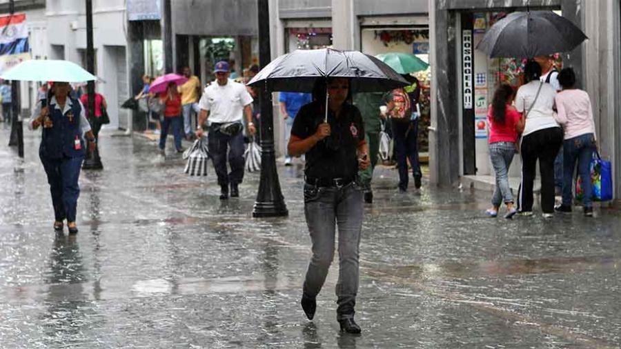 Persistir&aacute;n las lluvias en la mayor parte del pa&iacute;s 