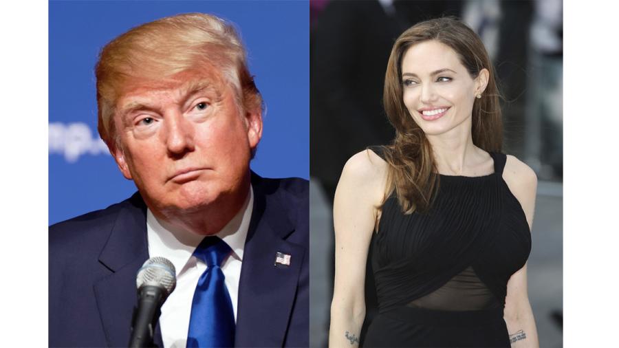 Con "base en hechos y no en respuesta al miedo", política migratoria, dice Jolie a Trump