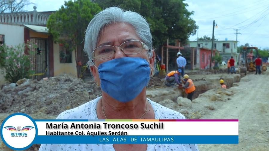 Pavimenta Gobierno Municipal calles de la colonia Aquiles Serdán