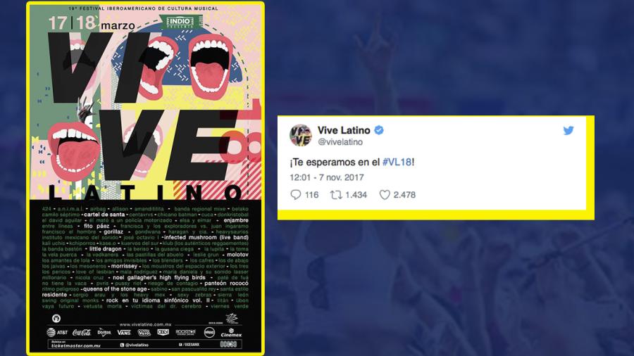 Gorillaz y Morrissey en Vive Latino 2018