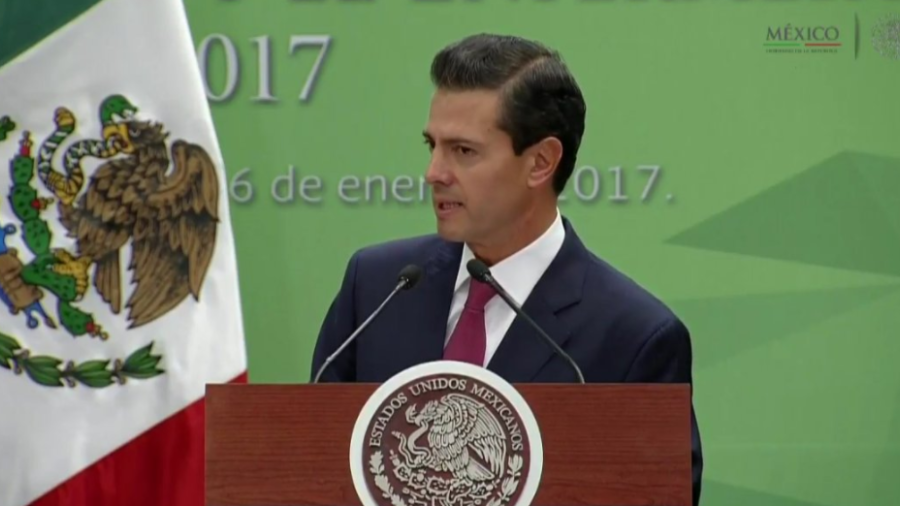 EPN acusa a partidos políticos por aprovecharse del gasolinazo para hallar culpables
