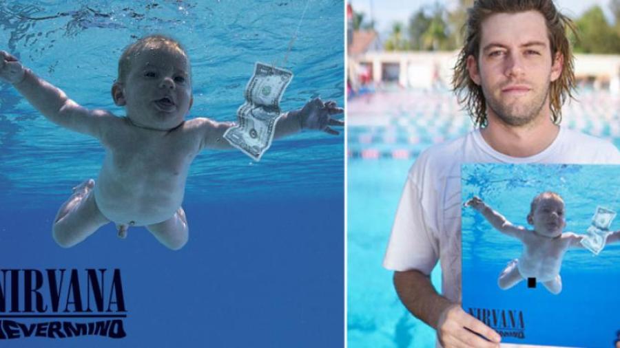 El bebé de la portada de 'Nevermind' demanda a Nirvana por pornografía infantil