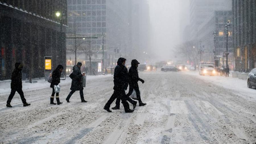  Se registran intensas nevadas en el norte de Texas y Oklahoma