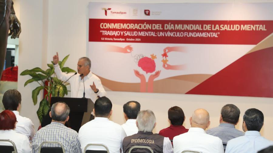 Salud mental, pilar para el bienestar y el éxito: Vicente Joel Hernández