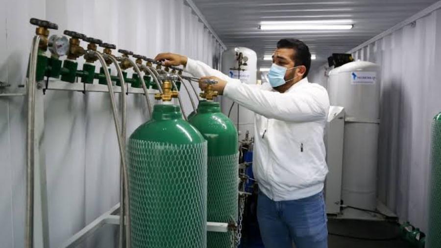 Alertan en Nuevo Laredo por uso de tanques industriales para oxígeno