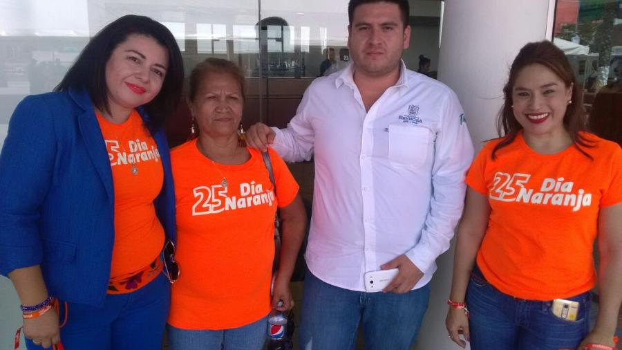 Conmemoran "Día Naranja de la No Violencia contra Mujeres y Niñas"