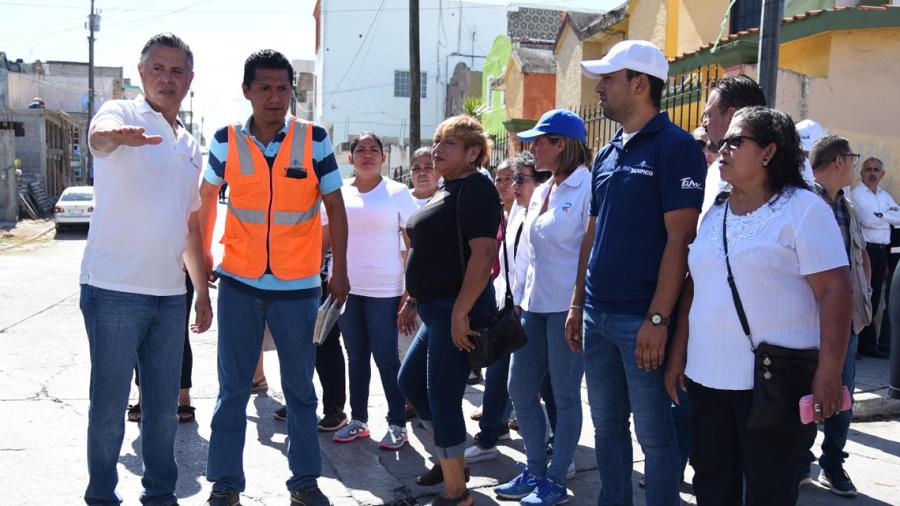 Encabeza Chucho Nader los trabajos de orden y limpieza en Colinas de San Gerardo
