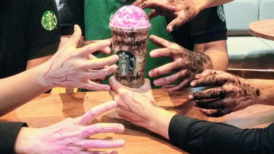 Llega a Starbucks este Halloween el "Zombie Frappuccino"