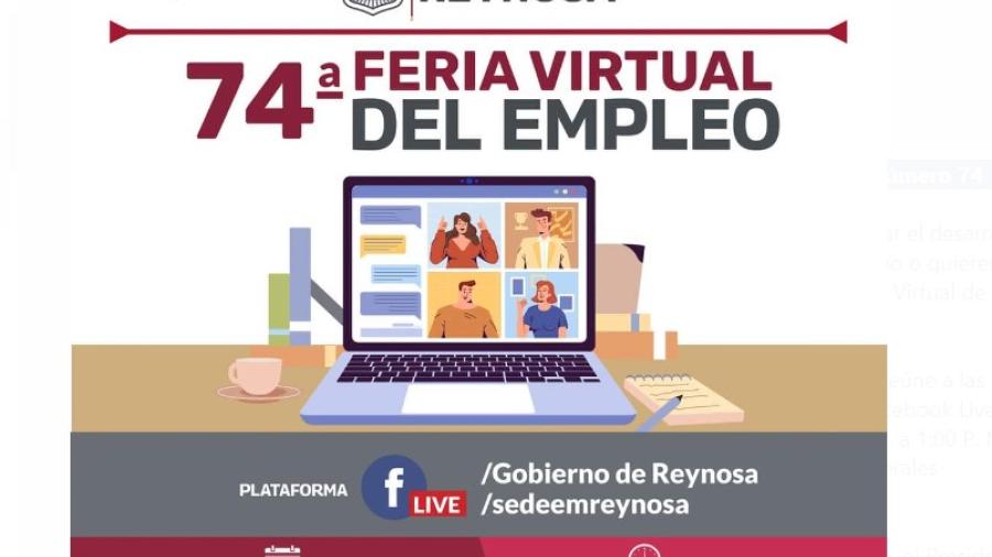 Invita Alcalde Carlos Peña Ortiz a participar en Feria Virtual de Empleo número 74