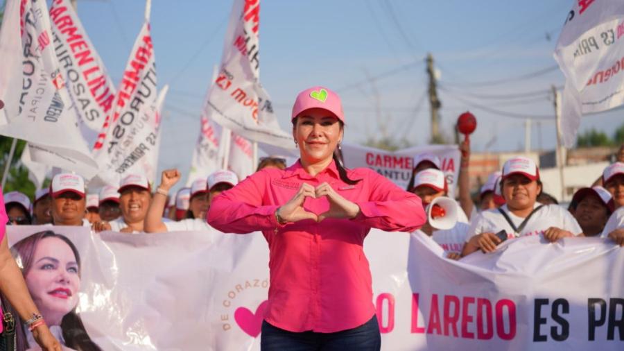 Asegurará candidata Carmen Lilia Canturosas más prosperidad para la niñez en Nuevo Laredo