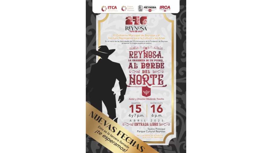 Presentará Gobierno de Carlos Peña Ortiz puesta en escena que reúne historia, cultura y esperanza