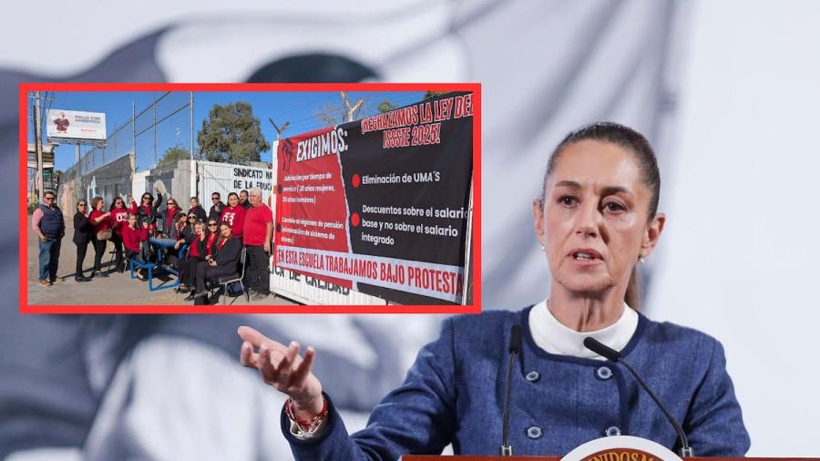 No vamos a aprobar nada que los afecte: Sheinbaum a maestros por reforma al Issste