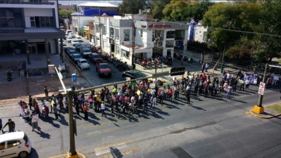 Marchan contra el 'gasolinazo' en San Luis Potosí