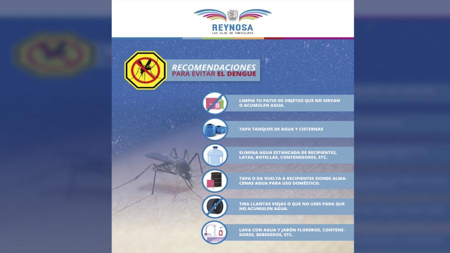 Difunde Municipio medidas para evitar el dengue