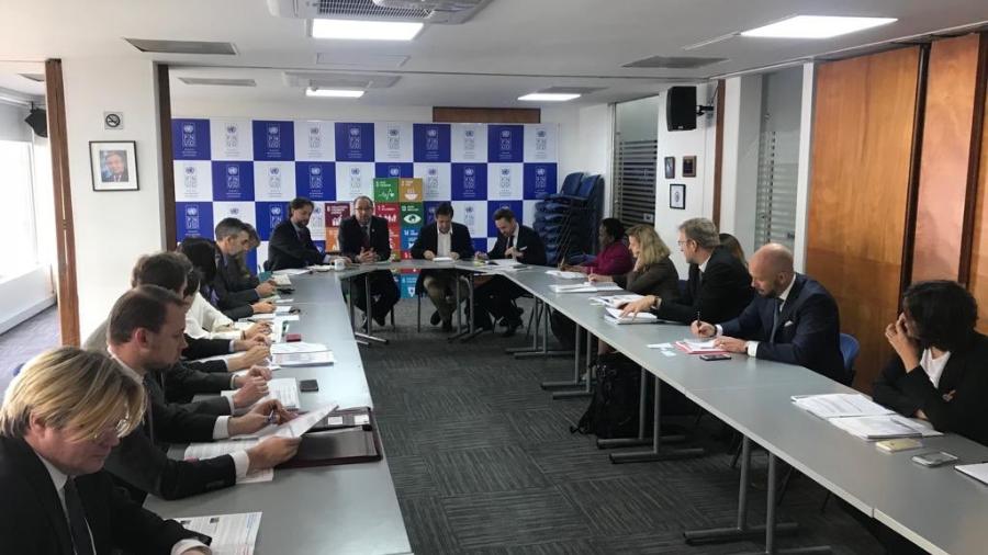 Llegan a Colombia socios del Fondo para la Paz de la ONU