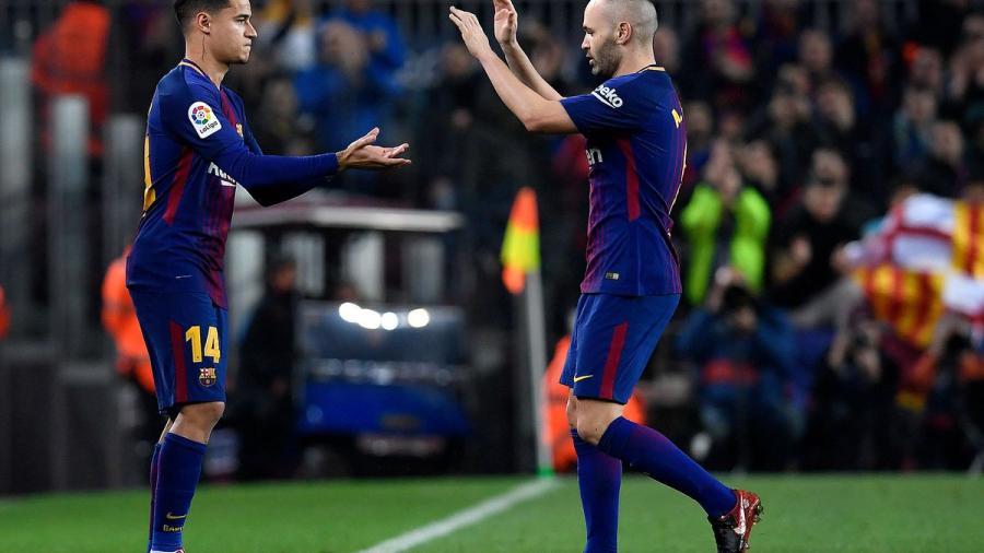 Coutinho debuta con el Barcelona