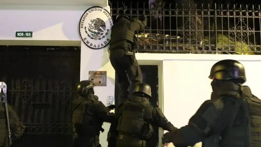 OEA rechaza irrupción a Embajada de México en Ecuador
