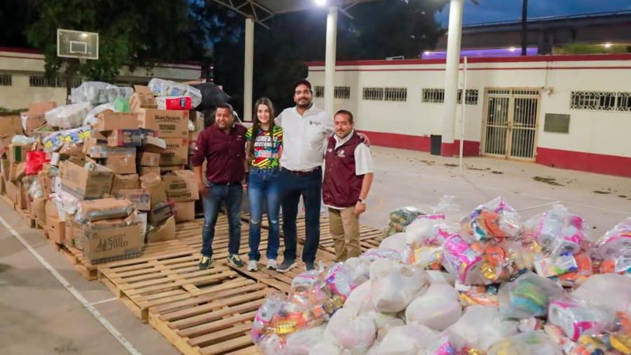 Responden corazones altamirenses a familias reynosenses
