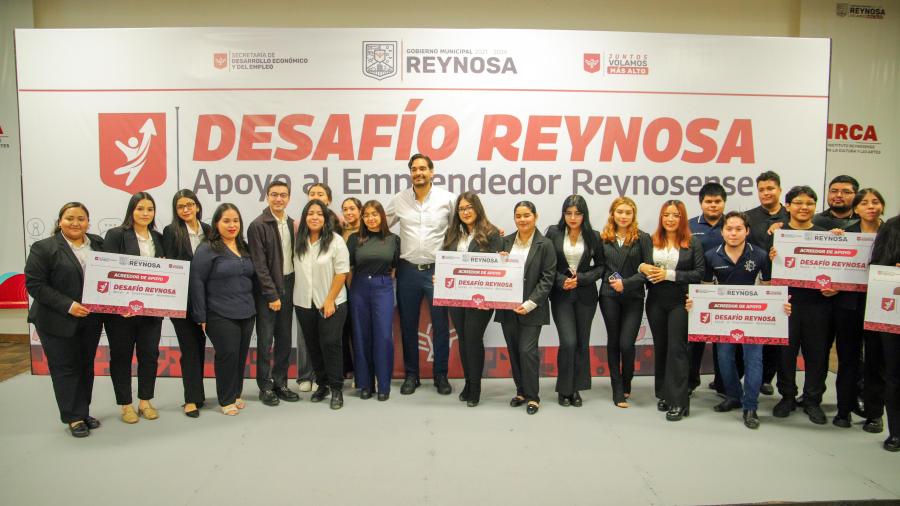 Programa "Desafío Reynosa" entregará apoyos para emprendedores