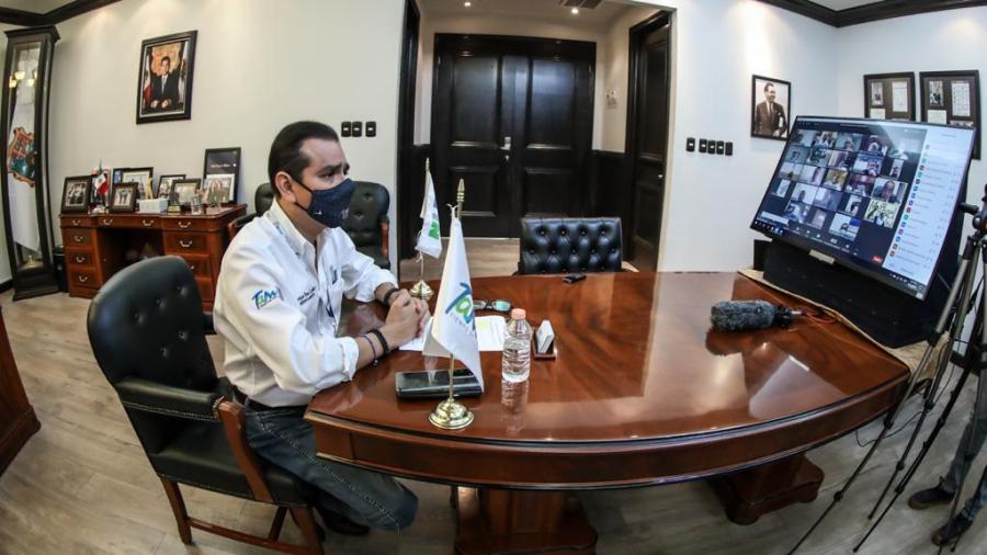 Seguir&aacute; Nuevo Laredo en sem&aacute;foro rojo