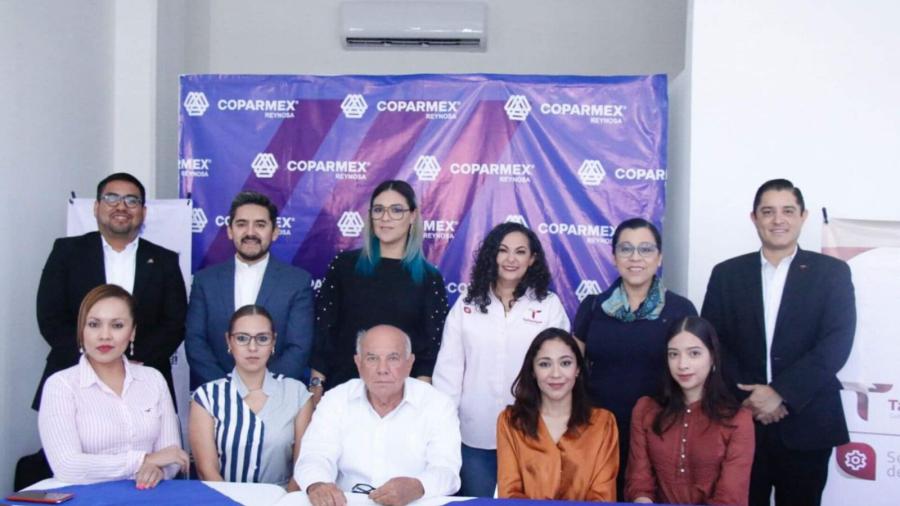 Secretaría del Trabajo y COPARMEX Reynosa trazan alianza para consolidar la reforma laboral 
