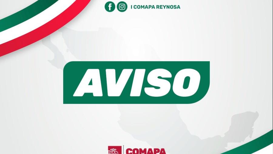 Abrirá COMAPA Reynosa área de cajas en día festivo