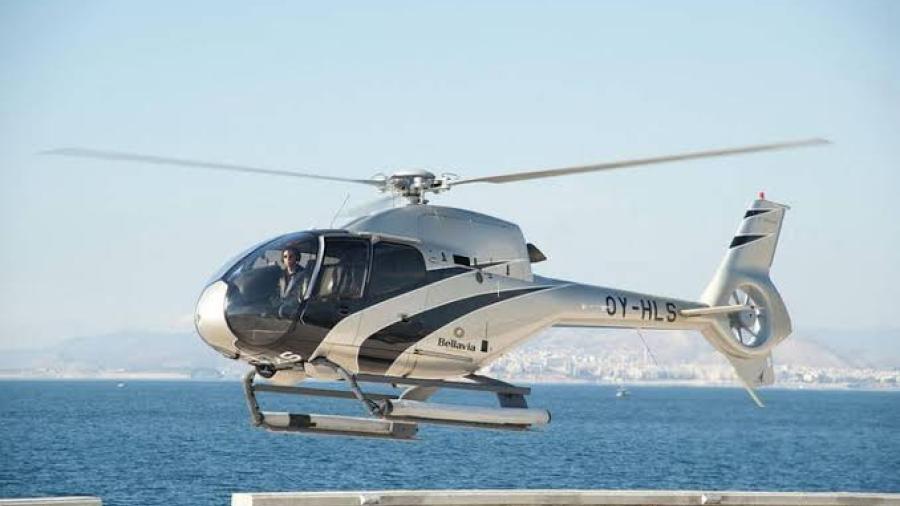 Reportan robo de helicóptero en AICM