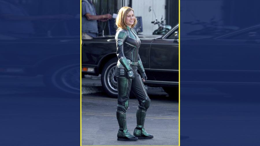 Las primeras imágenes de Brie Larson como Captain Marvel