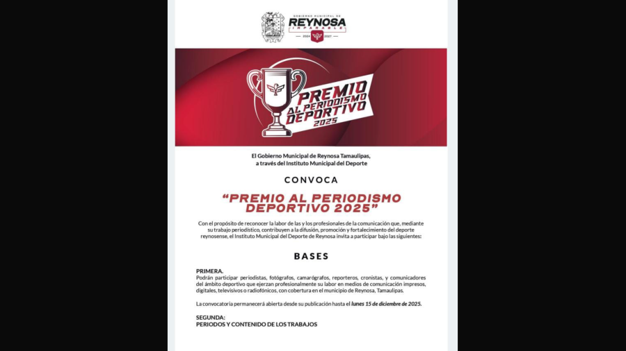 Invita Carlos Peña Ortiz a participar en el Premio Municipal del Deporte