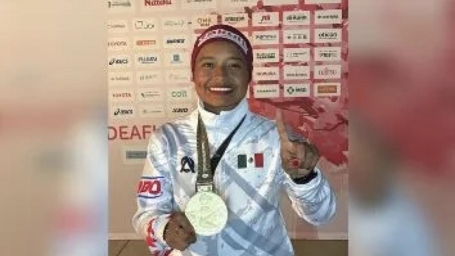 Lourdes Ponce da a México su primer oro en los Juegos Sordolímpicos