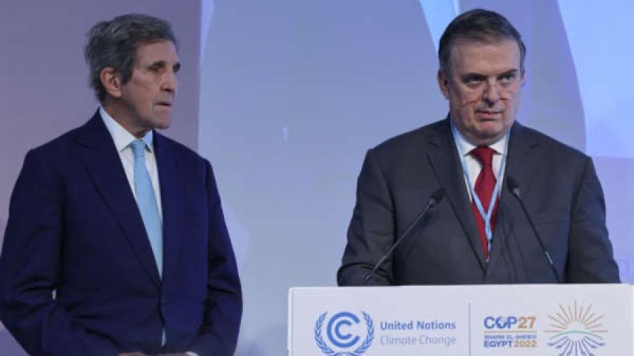 México anuncia en COP27 nuevo recorte de emisiones