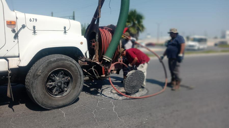Efectuó COMAPA trabajos de mantenimiento en Jarachina Sur