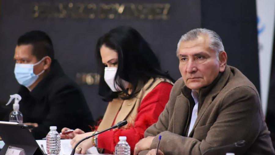 Adán Augusto López insta a los senadores de Morena a mantener la unidad