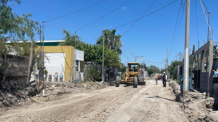 Pavimentación evitará inundaciones en la colonia Independencia