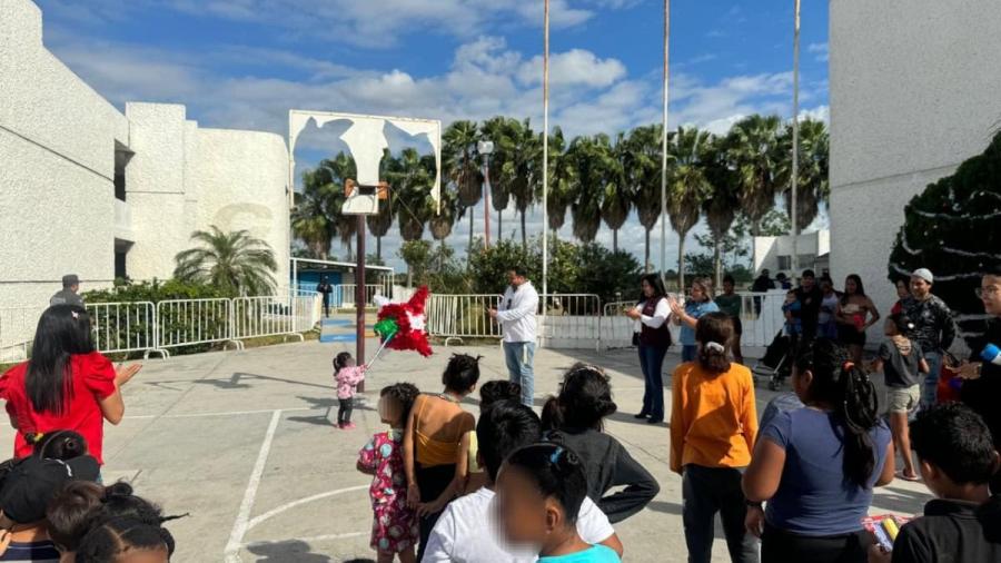 PPLs de CEDES Matamoros elaboran y donan piñatas a familias migrantes