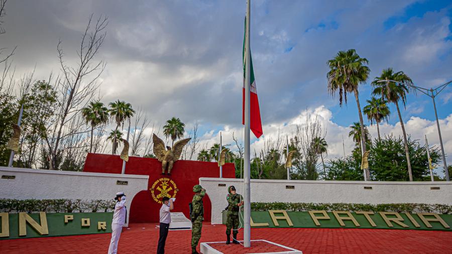 Conmemoran autoridades 175 Aniversario de la Gesta Heroica de los Niños Héroes de Chapultepec  