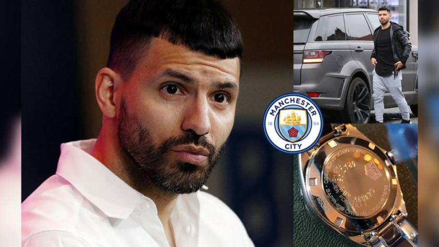 ¡Enorme gesto! Kun Agüero regala relojes para el personal del Manchester City