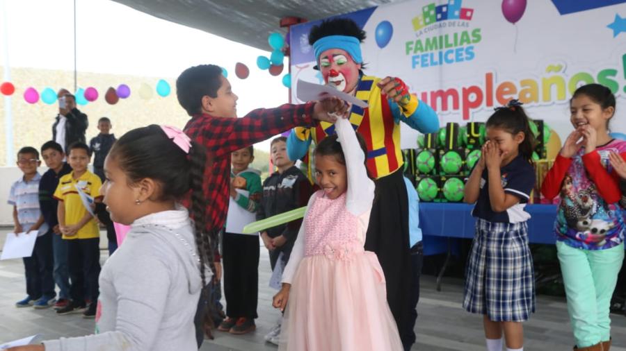 Invita Municipio a niños de julio y agosto a festejar gratis Cumpleaños del Mes