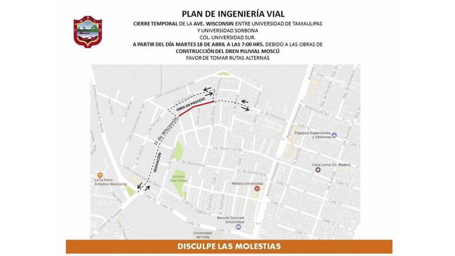 Cierran la avenida Wisconsin