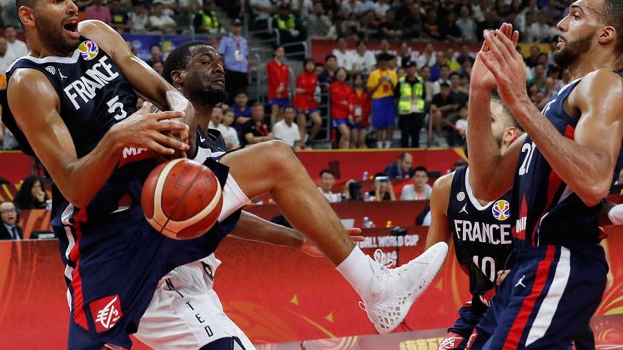 Estados Unidos cae 79-89 ante Francia en el Mundial de Basquetbol de China