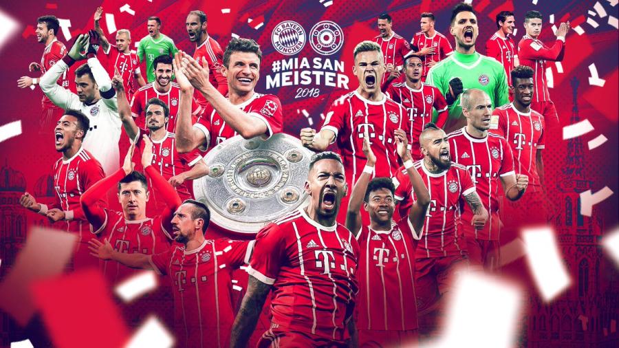 El Bayern se proclama campeón de la Bundesliga