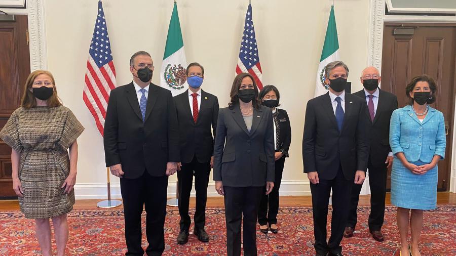 Se reúne Delegación Mexicana del Gobierno Federal con funcionarios de EU en Washington 