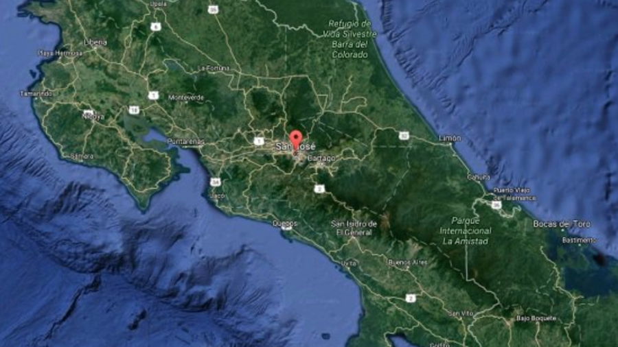 Registran sismo de 6.8 en Costa Rica