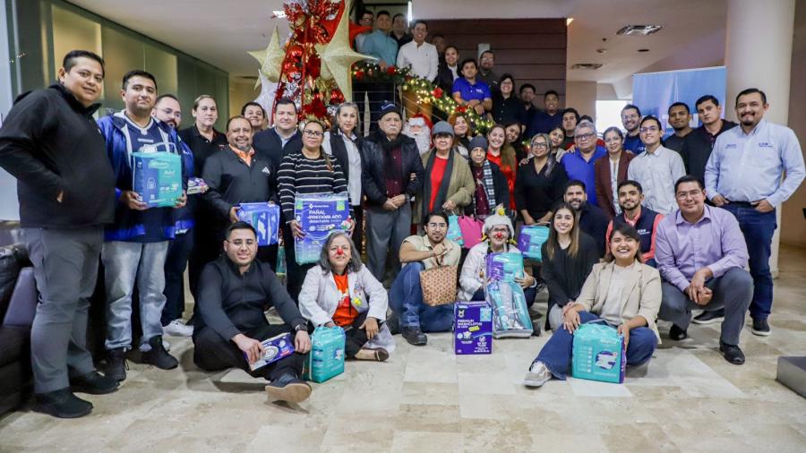 Agradece DIF Reynosa a Eaton Industries por apoyo para adultos mayores
