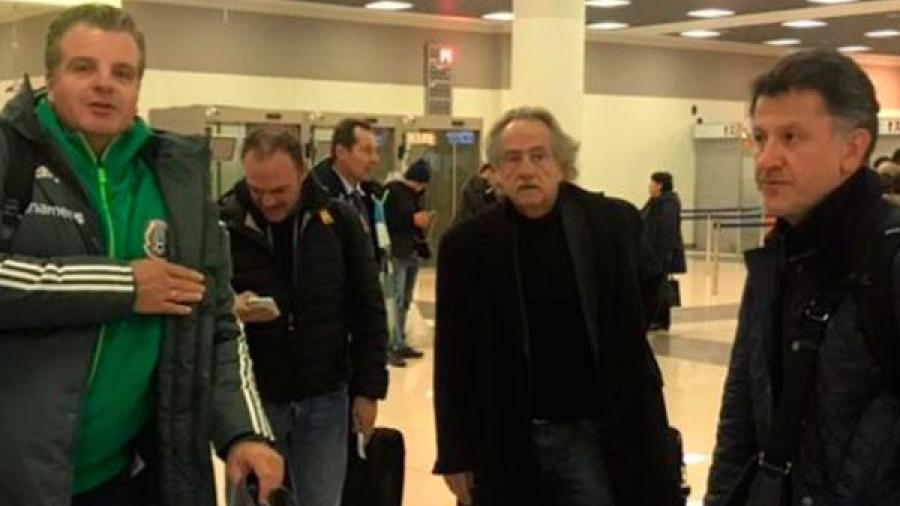 Delegación Mexicana llega a Rusia para sorteo mundialista